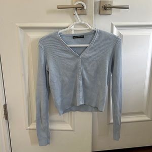 Small blue brandy mellville cardigan